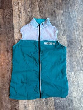 Rabbit Women’s Lightweight Running Vest Size XS Teal